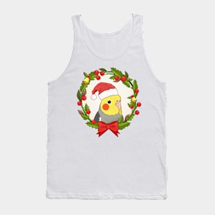 Christmas Cockatiel Tank Top